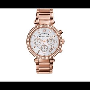 Michael Kors Parker Rose Gold Watch